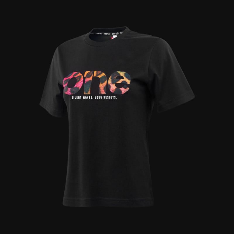 Γυναικείο μαύρο μπλουζάκι Wild One - 03
