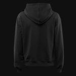 Γυναικείο μαύρο φούτερ με κουκούλα Regular-fit - Black Core - 05