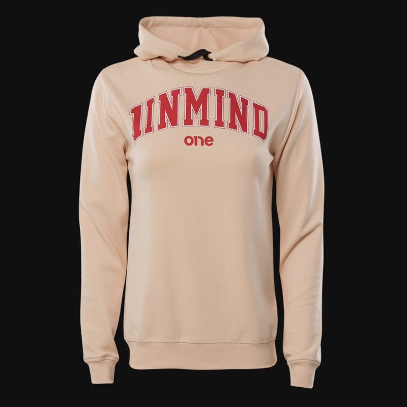 Γυναικείο φούτερ Fleece με κουκούλα Slim-fit - 1INMIND - 03