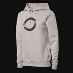 Γυναικείο φούτερ Fleece με κουκούλα Slim-fit - Grey One - 03
