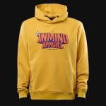Ανδρικό κίτρινο φούτερ με κουκούλα - 1INMIND CMCS