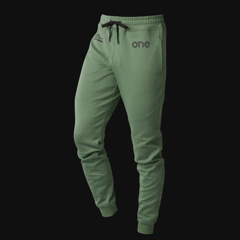 Ανδρικό παντελόνι φόρμας Premium Fleece - Olive Core - 07
