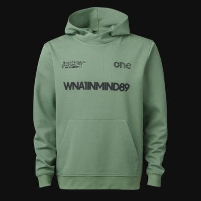 Ανδρικό φούτερ Premium Fleece με κουκούλα - Olive Core