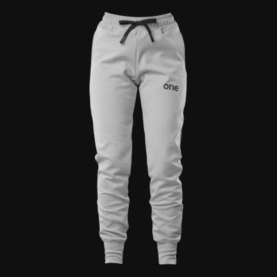 Γυναικείο γκρι παντελόνι φόρμας Slim Fit - Grey One