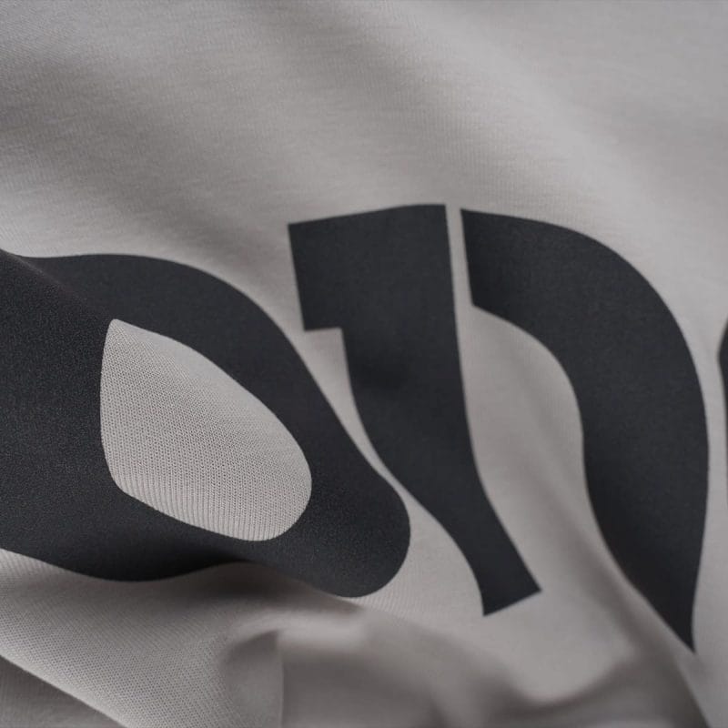 Γυναικείο γκρι φούτερ Fleece με κουκούλα Slim-fit - Grey One - 02