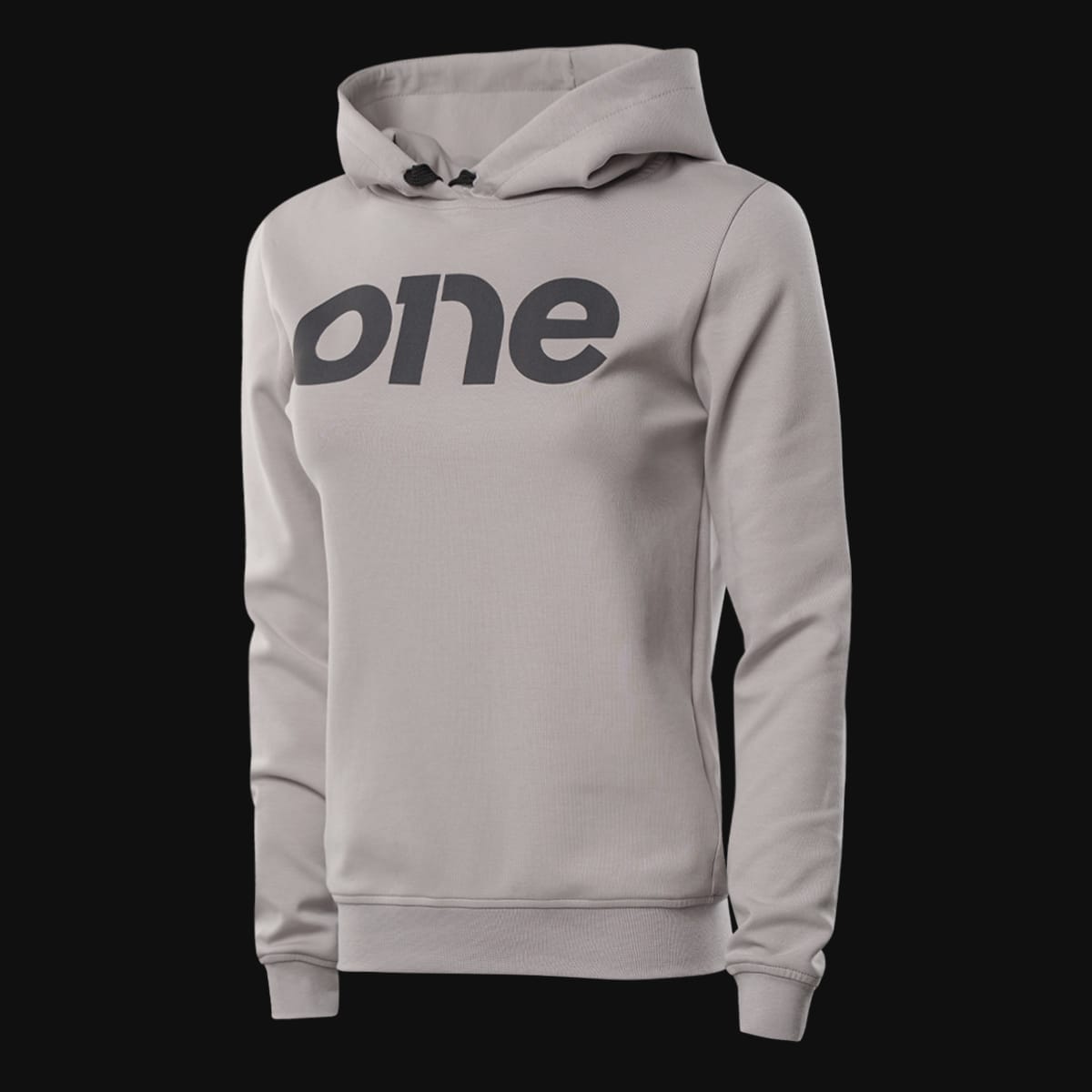 Γυναικείο γκρι φούτερ Fleece με κουκούλα Slim-fit - Grey One Γυναικείο γκρι φούτερ Fleece με κουκούλα Slim-fit - Grey One