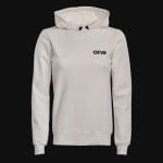 Γυναικείο λευκό φούτερ Fleece Slim Fit με κουκούλα - White Classics - 04