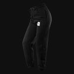 Γυναικείο μαύρο παντελόνι φόρμας Regular Fit - Black Classics - 04