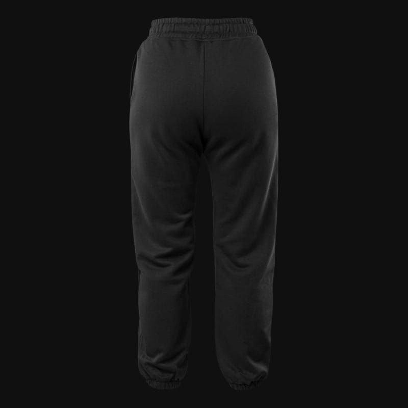 Γυναικείο μαύρο παντελόνι φόρμας Regular Fit - Black Core - 04