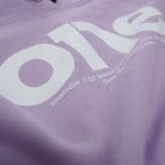 Γυναικείο φούτερ με κουκούλα Regular-fit - Purple One - 02