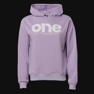 Γυναικείο φούτερ με κουκούλα Regular-fit - Purple One